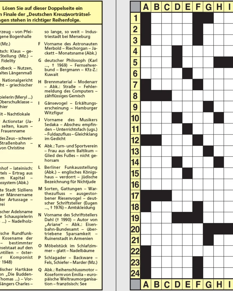 Crossword